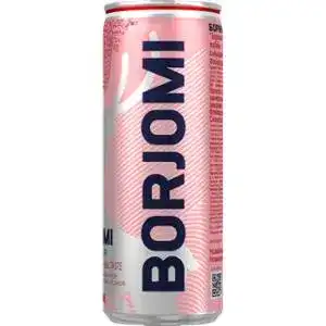Напій Borjomi Flavored Water Суниця-Трава сильногазована 0.33 л