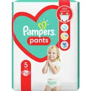 Підгузки-трусики Pampers Pants розмір 5 Junior (12-17 кг) 22 шт.
