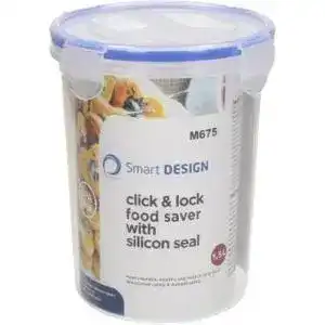 Ємність вакуумна кругла Ucsan Plastik click with lock 1,5 л