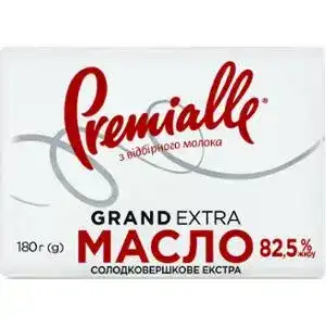Масло Grand Extra Premialle солодковершкове 82.5% 180г