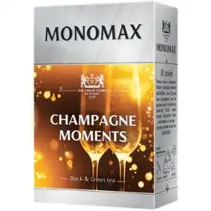 Чай Monomax Champagne moments чорний та зелений 80 г