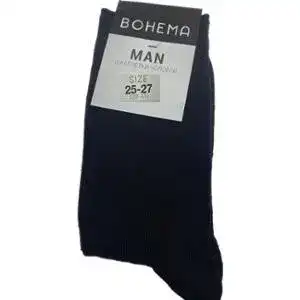 Шкарпетки чоловічі Bohema Classic високі чорні р.25-27