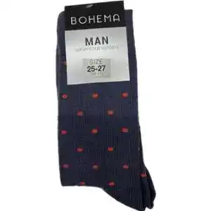 Шкарпетки чоловічі Bohema Happy високі р.25-27