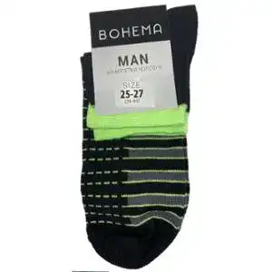 Шкарпетки чоловічі Bohema Strip занижені р.25-27