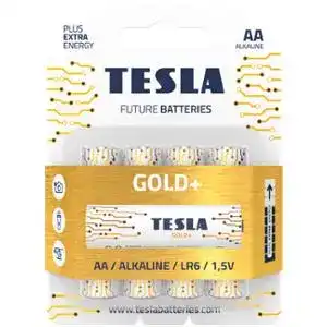Батарейка Tesla AA 1.5V Gold+ 4 шт.