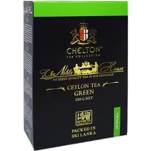Чай Chelton зелений середній лист цейлонський 100 г