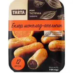 Тістечко Tarta Еклер з кремом шоколад-апельсин 144 г