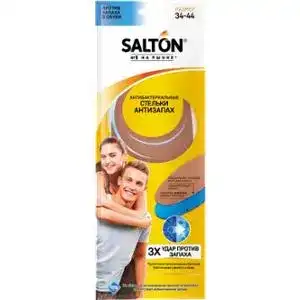 Устілки Salton Потрійний удар проти запаху антибактеріальні 1 пара р. 34-44