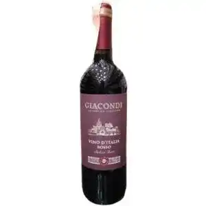 Вино Giacondi Vino d'Italia Rosso червоне напівсолодке 0.75 л