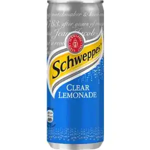 Напій Schweppes Clear Lemonade сильногазований 0.33 л