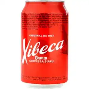 Пиво Xibeca Damm Cervesa Suau світле фільтроване 4.6% 0.33 л