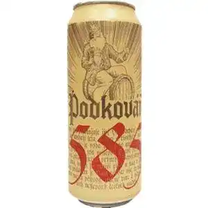 Пиво Podkovan Lager світле відфільтроване 5% 0.5 л