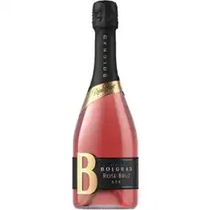 Вино Bolgrad рожеве брют ігристе 12% 0.75 л