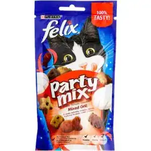 Корм Felix Party Mix Гриль мікс для котів 60 г