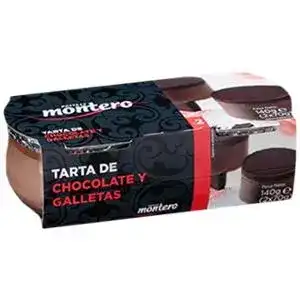 Десерт Reina Montero шоколадний з печивом 2x70 г