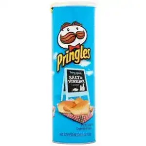 Pringles Salt&Vinegar Соль-Оцет 165 г