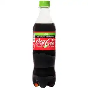 Напій Coca-Cola Zero Lime безалкогольний сильногазований 500 мл