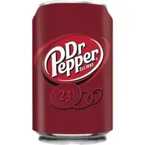 Напій Dr Pepper безалкогольний газований ароматизований 330 мл