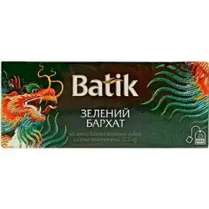Чай Batik Зелений бархат з м'ятою 25x1.5 г
