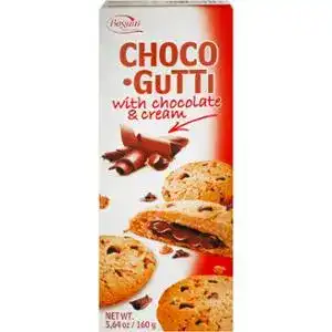 Печиво Choco Gutti Chocolateandcream 160 г