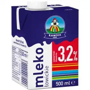 Молоко Lowicz 1906 ультрапастеризоване 3.2% 500 мл