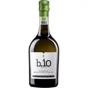 Вино B.io puntoio novebolle romagna doc spumante ігристе біле брют 0,75 л