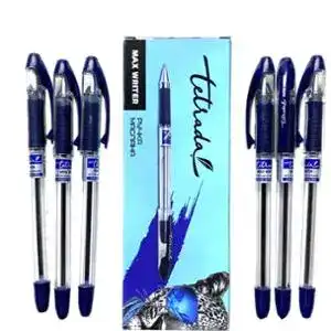Ручка масляна Tetrada Max Writer синя, 0.7мм, HO-335