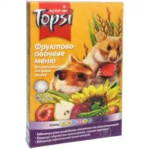 Корм для гризунів Topsi Фруктово-овочеве меню 510 г