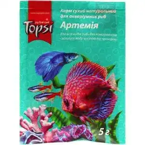 Корм Topsi Артемія для акваріумних риб в гранулах 5 г