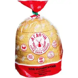 Хліб Агафон Український пшеничний половинка нарізний 300 г