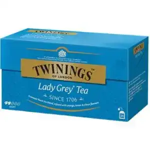 Чай чорний Twinings Lady Grey 25х2 г