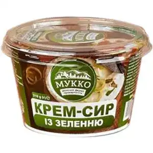 Крем-сир Мукко із зеленню 46.3% 210 г