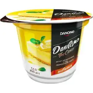 Десерт Даніссімо The Cake Лимонний тарт кисломолочний 5.5% 200 г