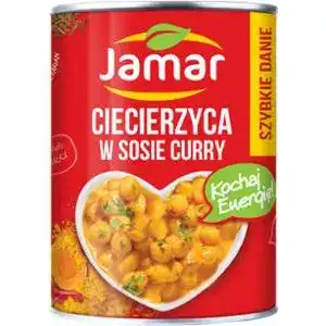 Нут консервований Jamar в соусі каррі 400 г