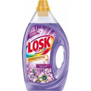 Гель Losk Color Ароматерапія Ефірні масла та аромат квітки Жасмін для прання 2 л