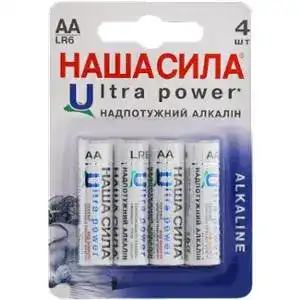 Батарейка Наша Сила Ultra power AA R6 4 шт.