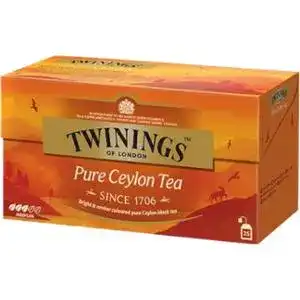 Чай чорний Twinings Ceylon 25х2 г