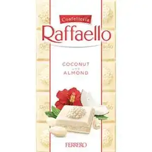 Шоколад Raffaello Kokos&Mandelcreme білий з міндалем та кокосом 90 г