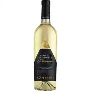 Вино Aznauri Rkatsiteli Chardonnay Premium біле сухе 9.5-14% 0.75 л