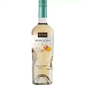 Напій винний Gem Tropical Bay білий напівсолодкий ароматизований газований 6.9% 0.75 л