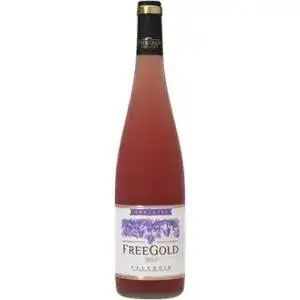Вино рожеве Anecoop Freegold Rose Do солодке 12% 0.75 л