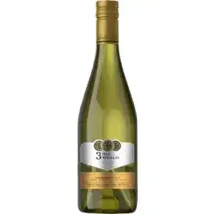 Вино Santa Rita 3 Medallas Chardonnay біле сухе 0.75 л