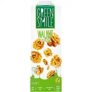 Напій Green Smile Walnut рисово-горіховий ультрапастеризований 2% 1 л