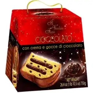 Кекс Panettone зі шматочками шоколаду з шоколадним кремом 750 г