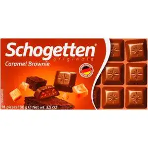 Шоколад Schogetten молочний з карамеллю 100 г