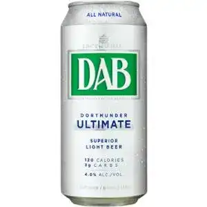 Пиво DAB ultimate Light світле 0.44 л