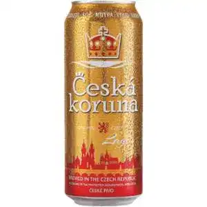 Пиво Ceska Koruna лагер темне 0.5 л