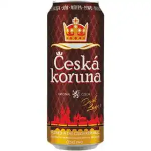 Пиво Ceska Koruna Dark темне 0.5 л