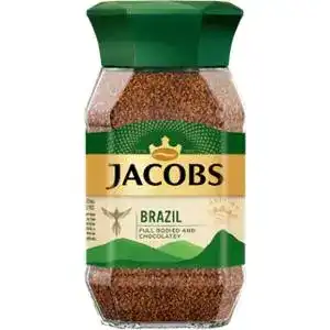Кава Jacobs Brazil натуральна розчинна сублімована 95 г