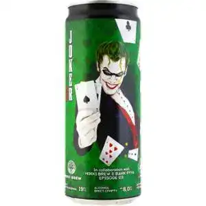 Пиво Mikki Brew Joker Dipa світле нефільтроване 8% 0.33 л